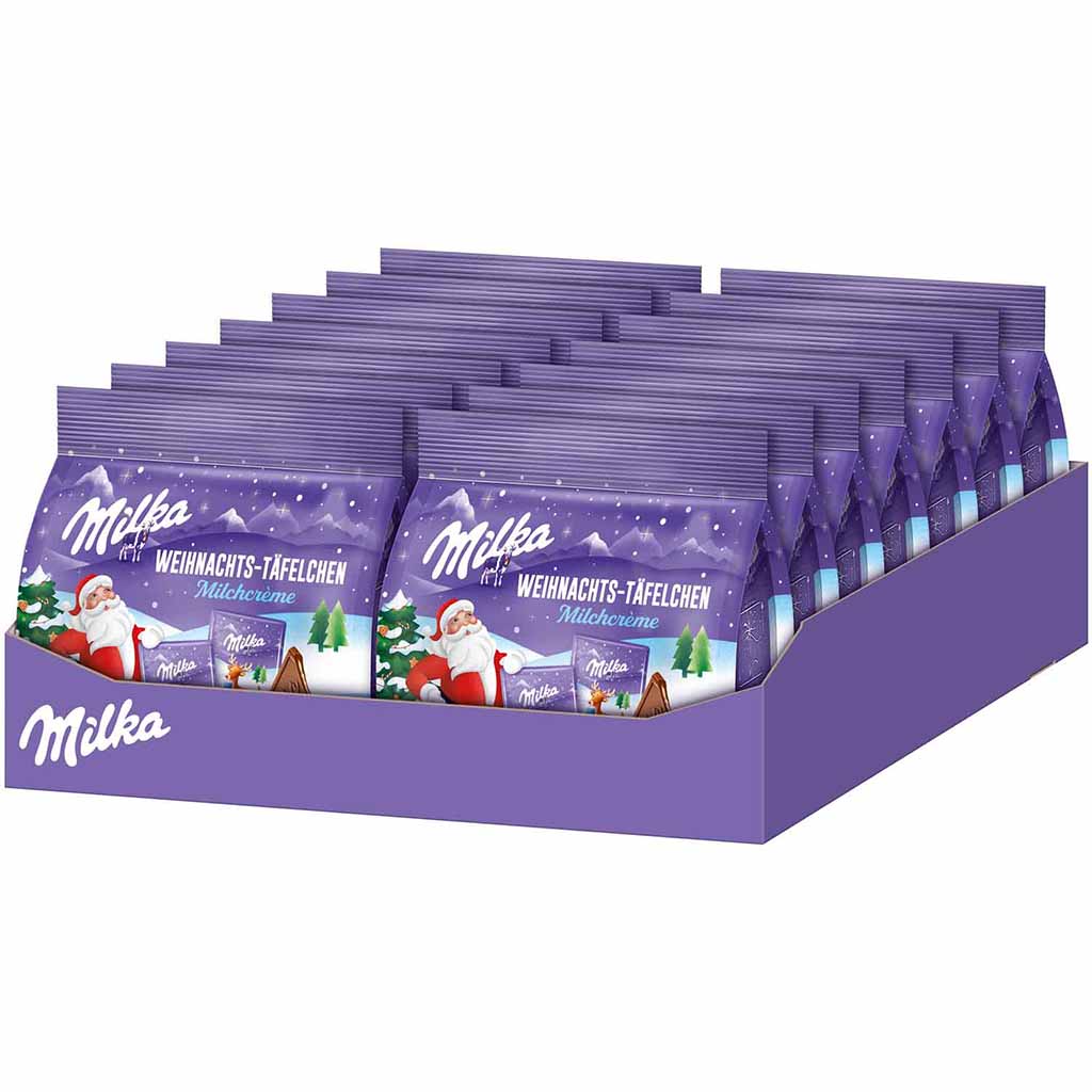 MILKA Weihnachts Täfelchen Milchcreme 14 x 150g , 7622210226303