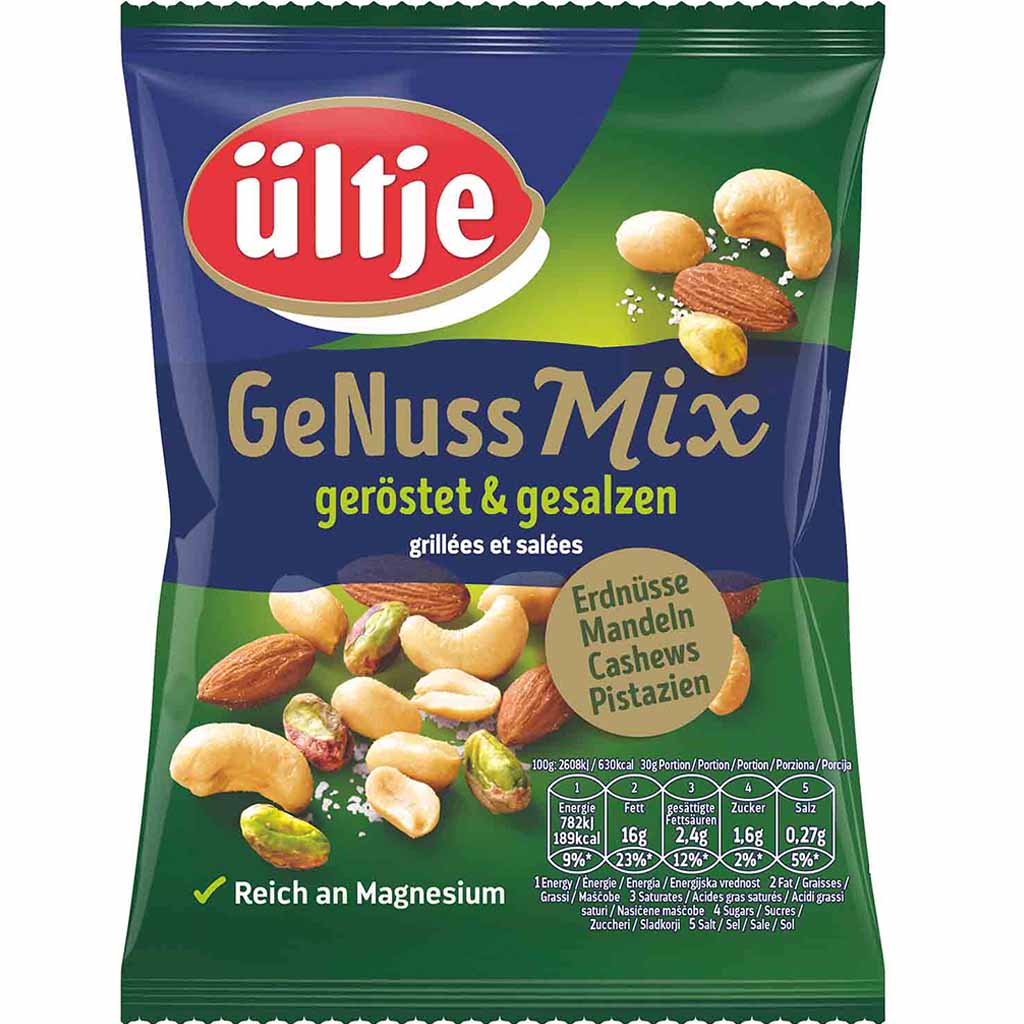 ültje GeNuss Mix geröstet & gesalzen 150g MHD 30.06.26