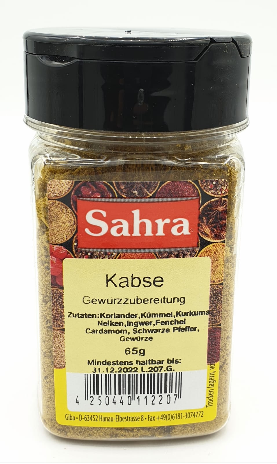 Sahra Kabse Gewürzzubereitung 65g MHD 30.06.27