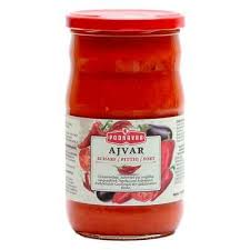 Podravka Ajvar scharf /Pittig/Fort 720ml MHD 06.10.28