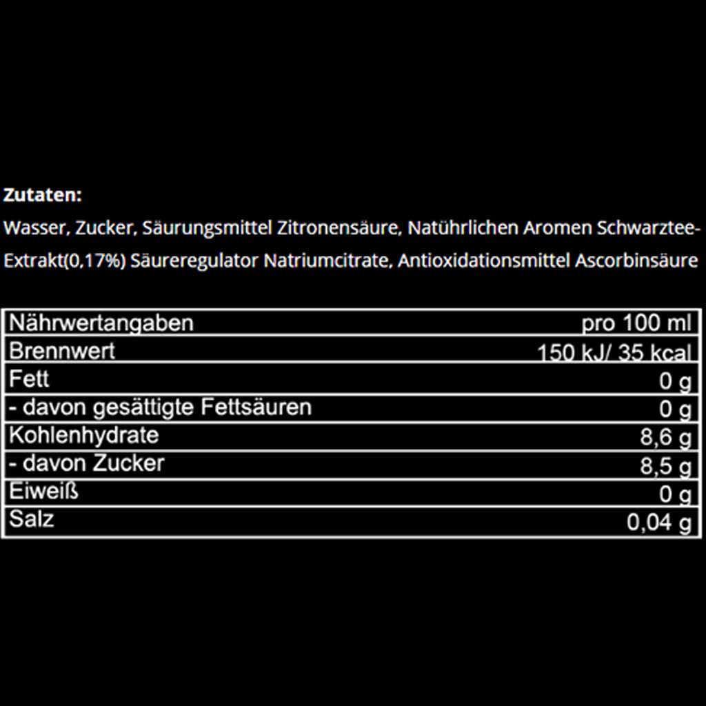 hot blood Ice Tea Waldfrucht Dosen 24 x 330ml
