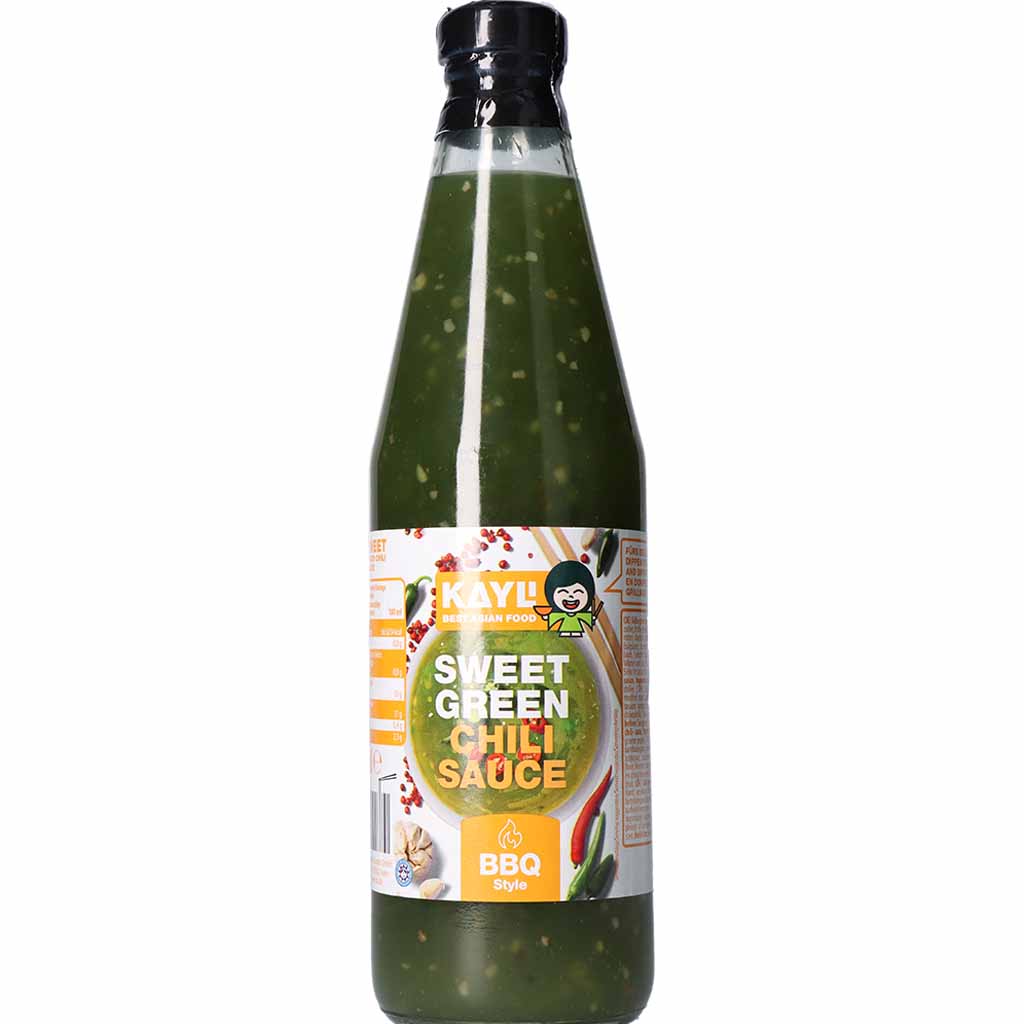 Kay-Li Sweet Green Chili Sauce BBQ Style 610ml MHD 12.10.25