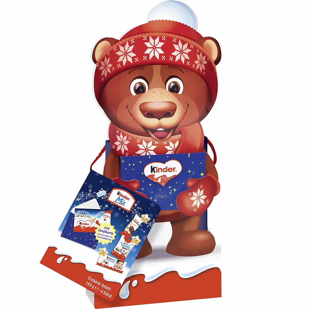 kinder Mix Geschenktüte 193g - 4 St., 8000500370551