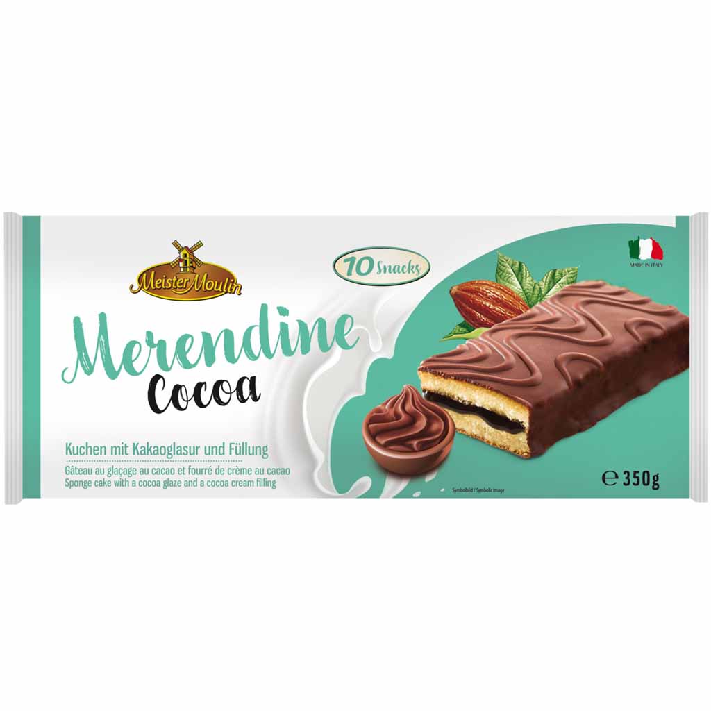 Meister Moulin Kuchenschnitten mit Schokoladenglasur 350g MHD 16.12.25