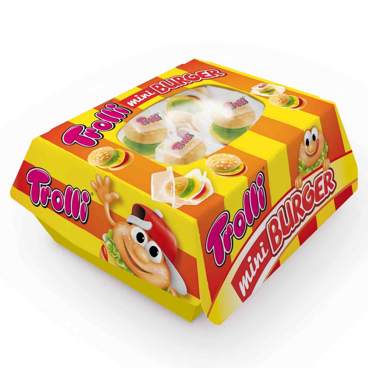 Trolli Mini Burger 15x10g MHD 24.12.25