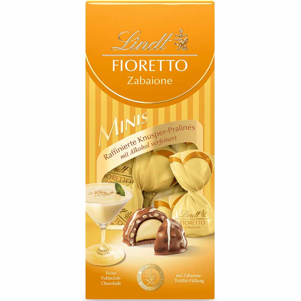 Lindt Fioretto Minis Zabaione 115g MHD 30.04.26