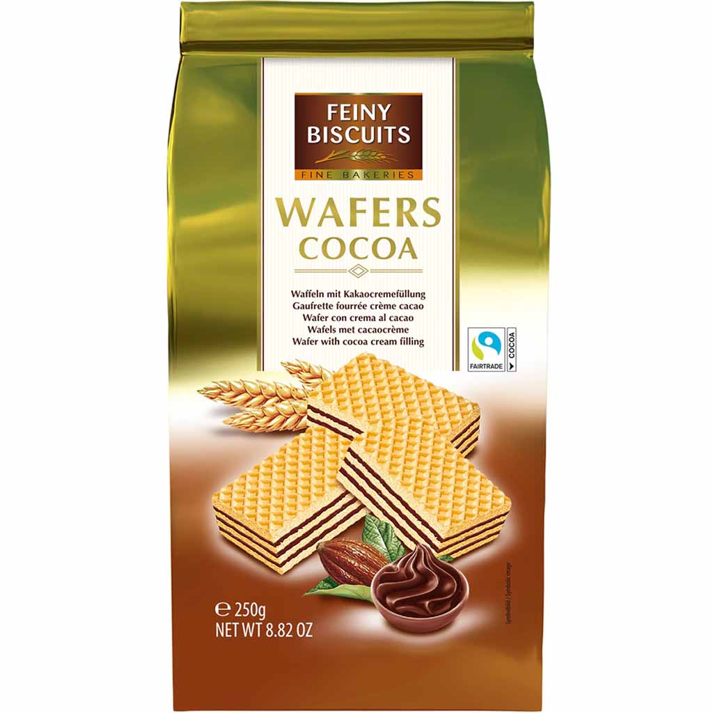 Feiny Biscuits Waffeln Kakao 250g MHD 21.09.26