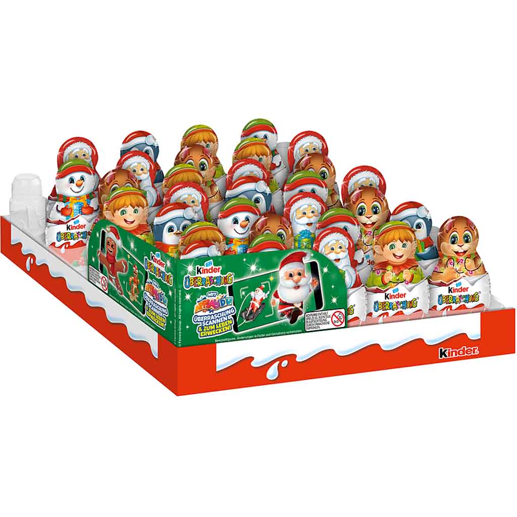 Kinder Schokolade kleine Hohlfigur mit Überraschung 31x36g=1116g MHD 20.04.26
