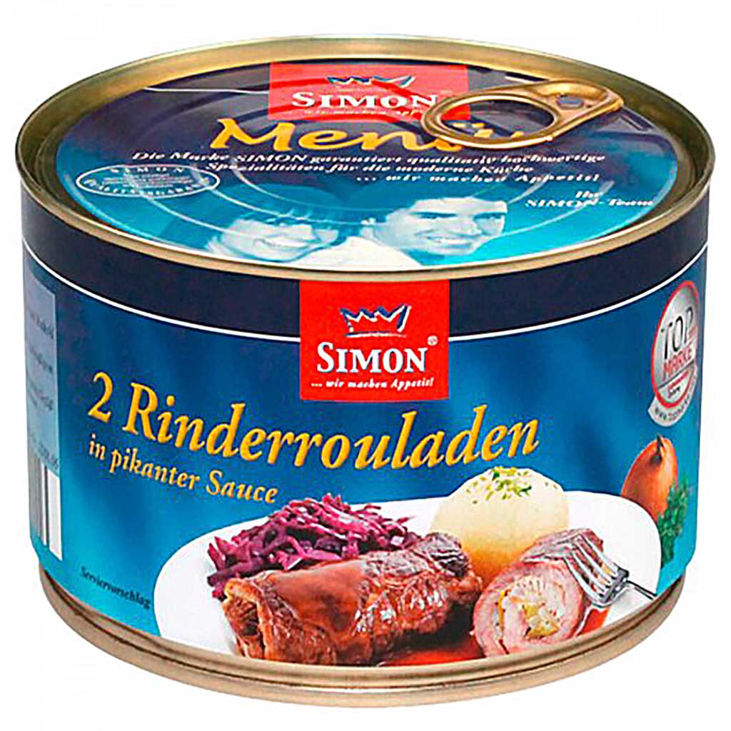 Simon Rinderrouladen in pikanter Sauce 400g