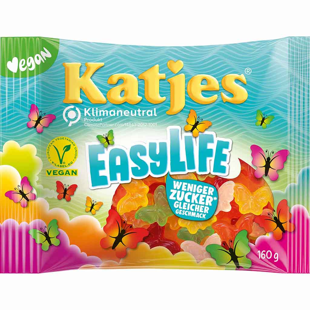Katjes Fruchtgummi EasyLife 160g MHD 30.06.26