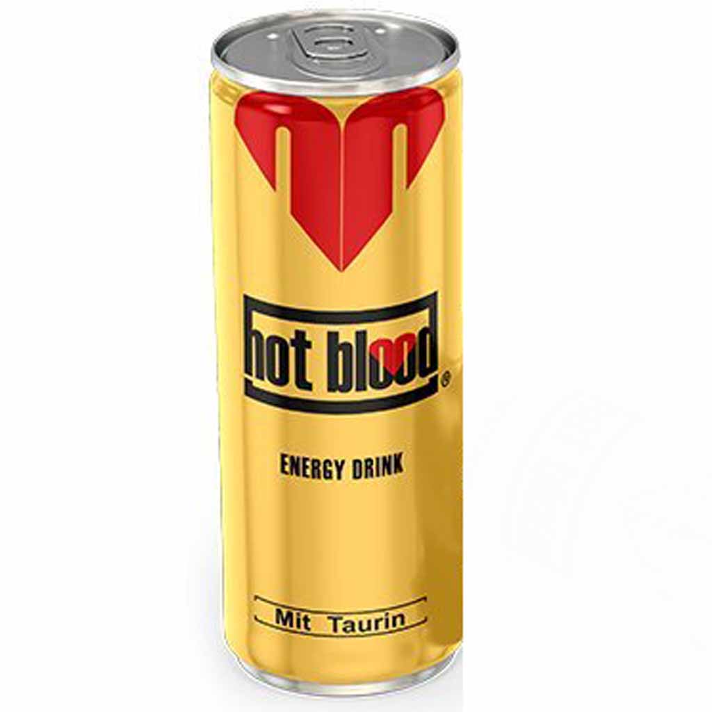 hot blood Energy Drink Classic 250ml