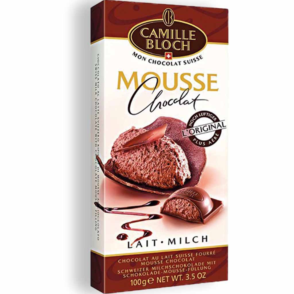 Camille Bloch Tafelschokolade Mousse Chocolat Milch 100g MHD 30.03.26