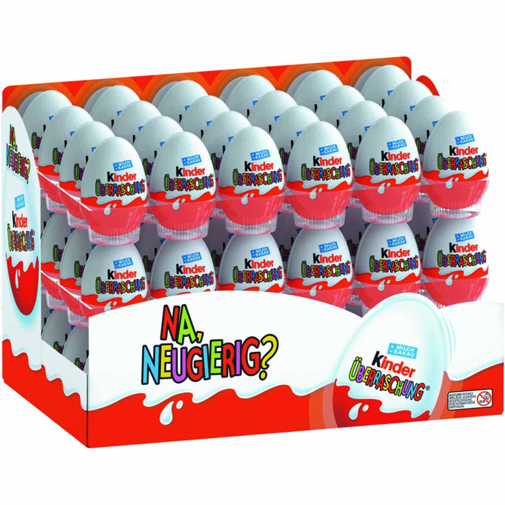 Kinder Überraschung Eier - Ü-Ei 72er Display 1440g