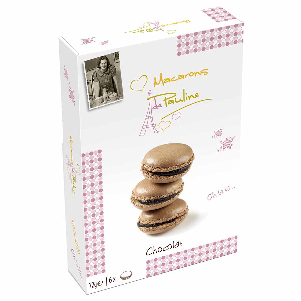 Macarons de Pauline Chocolat 72g MHD 21.04.26