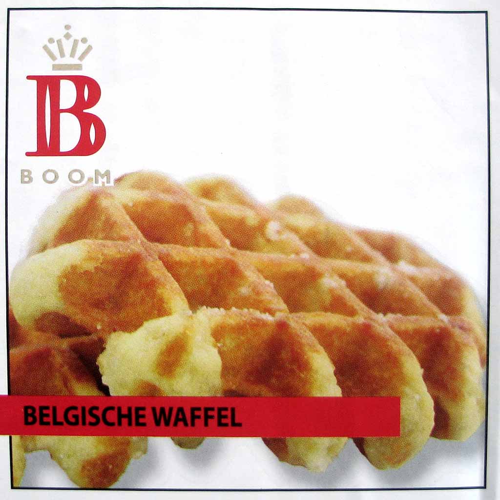 28x Boom belgische Waffel á 90g=2520g MHD 07.12.25