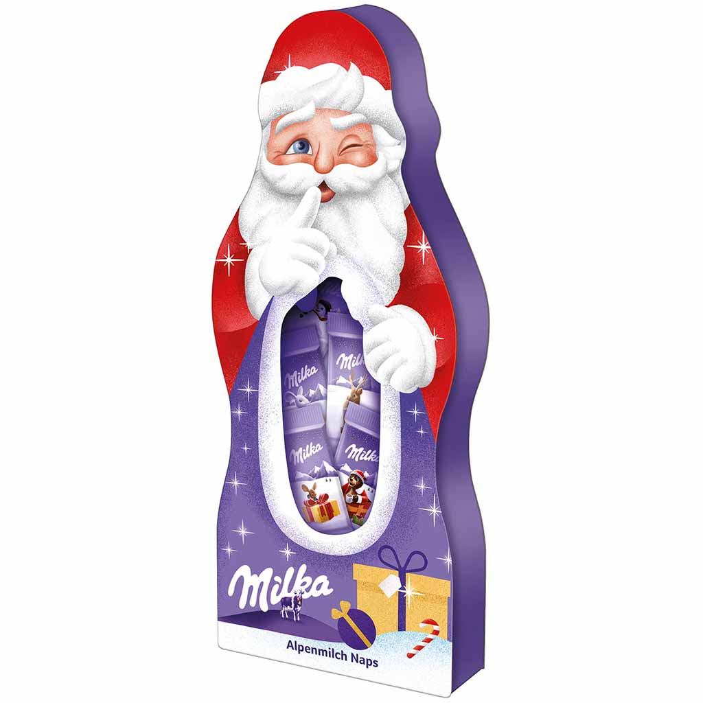 Milka Naps Weihnachtsmann 115g MHD 31.03.26