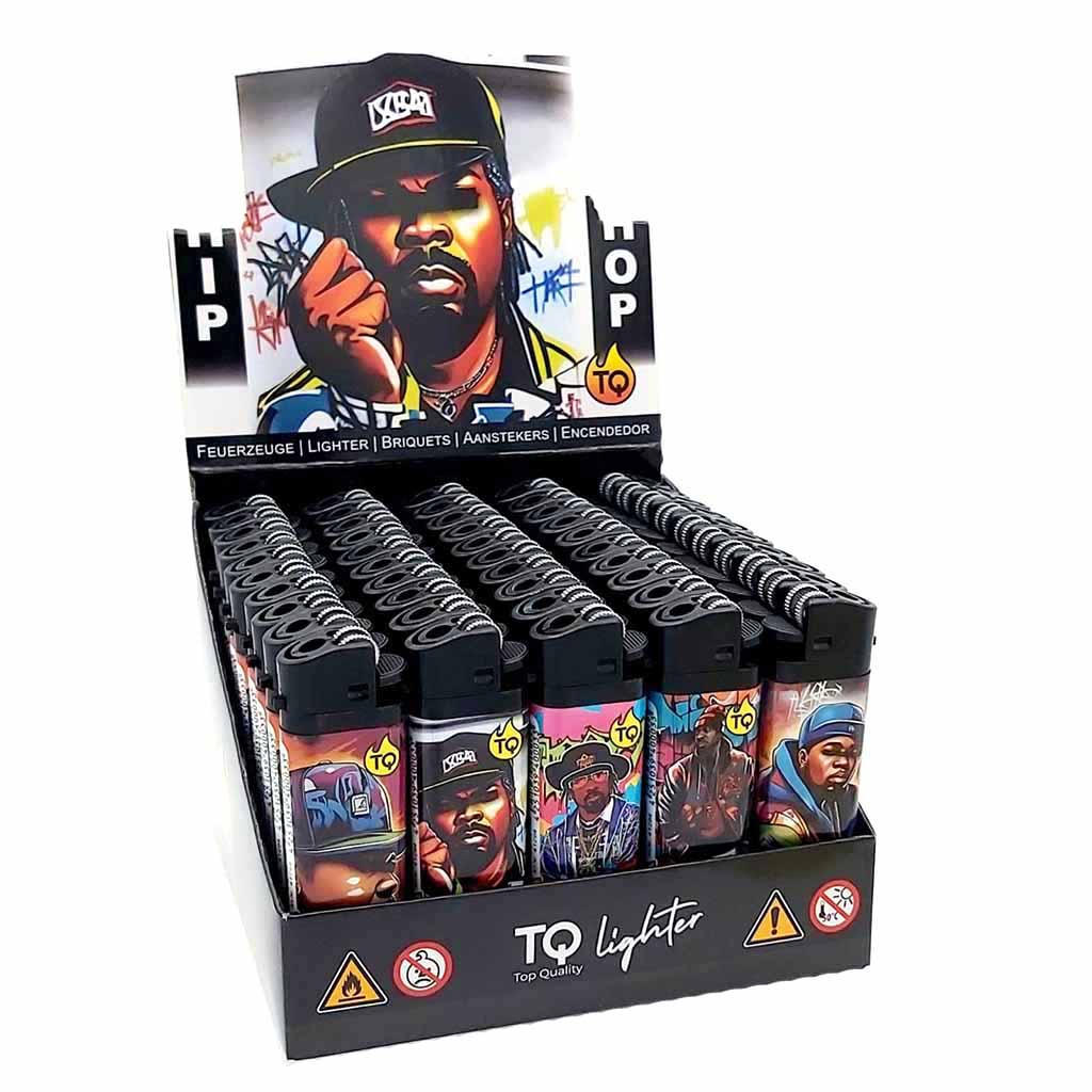 50x TobaliQ Feuerzeug Hipp Hop