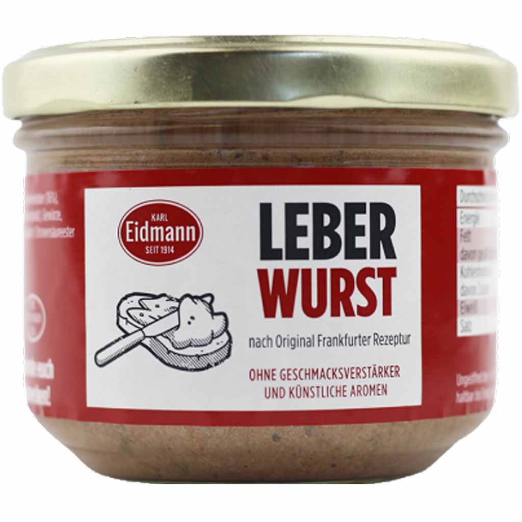 Eidmann Leberwurst 200g MHD 30.05.27