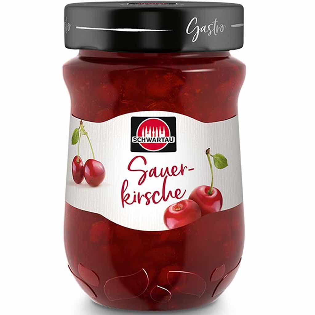 Schwartau Fruchtaufstrich Sauerkirsche Gastro 600g MHD 29.10.26