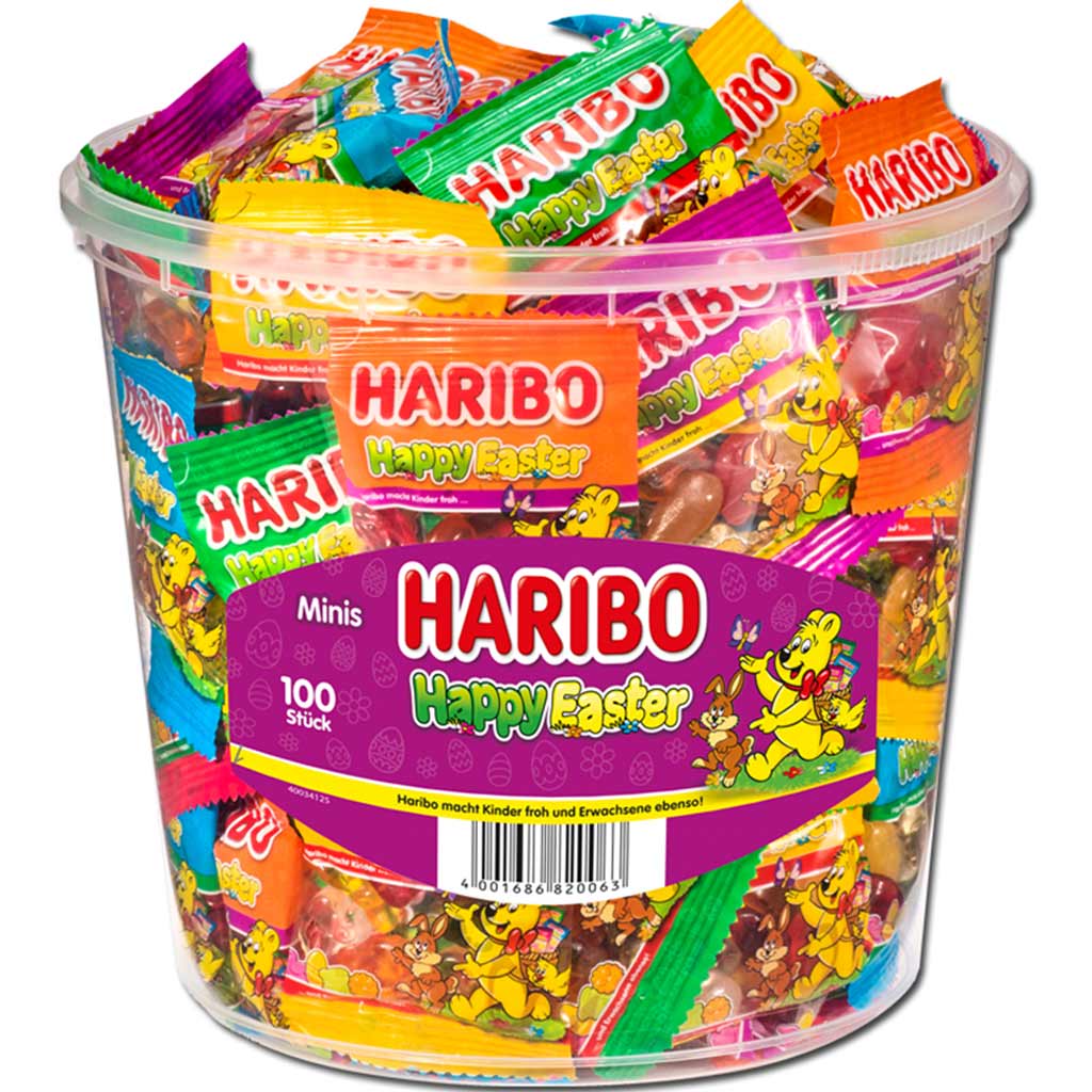 Haribo Happy Easter Mini 100er 1kg MHD 30.12.26