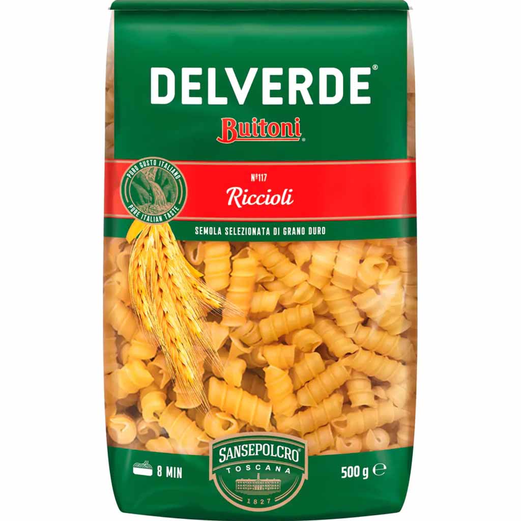 Delverde Buitoni Nudeln Riccioli 500g MHD 30.04.28
