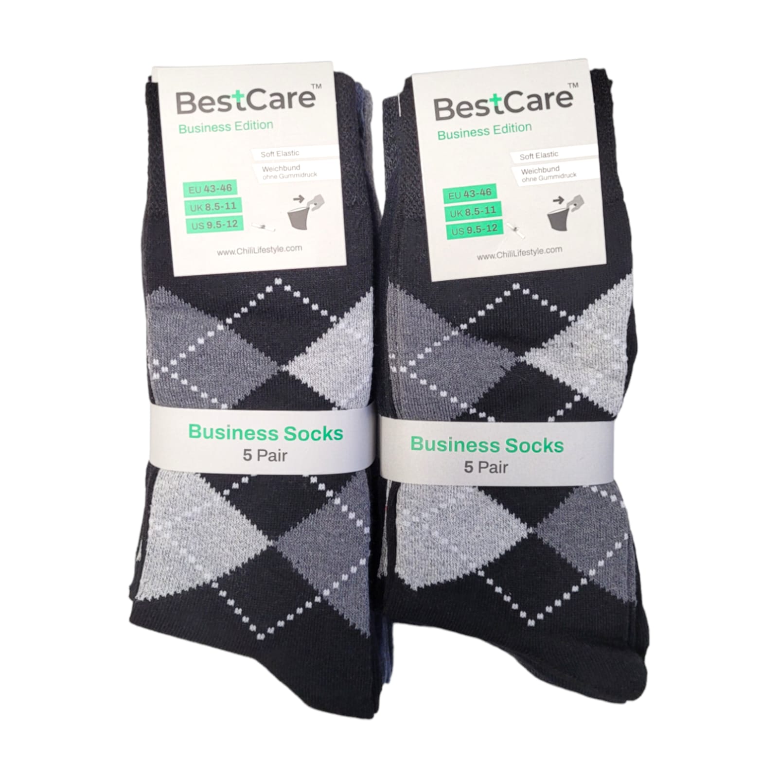 BestCare Herren Business Edition Socken 39-42 10 Paar