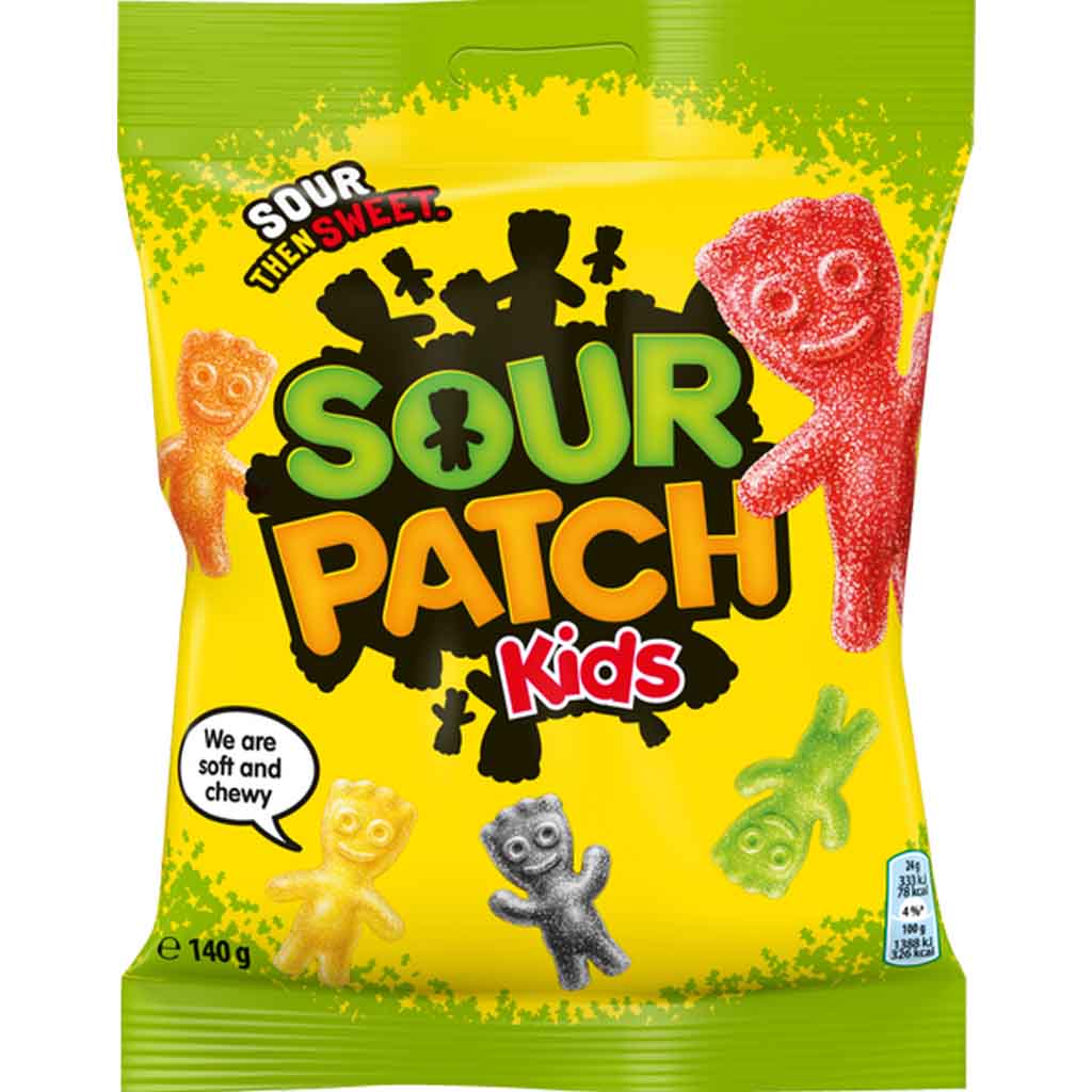 Sour Patch Kids saure Fruchtgummi 140g MHD 28.01.26