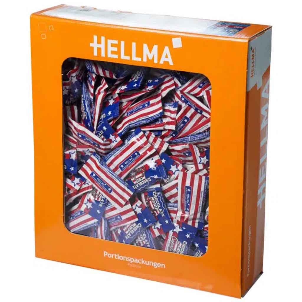 Hellma Chocolate Chip Cookies 250er Catering Box 575g MHD 31.10.25