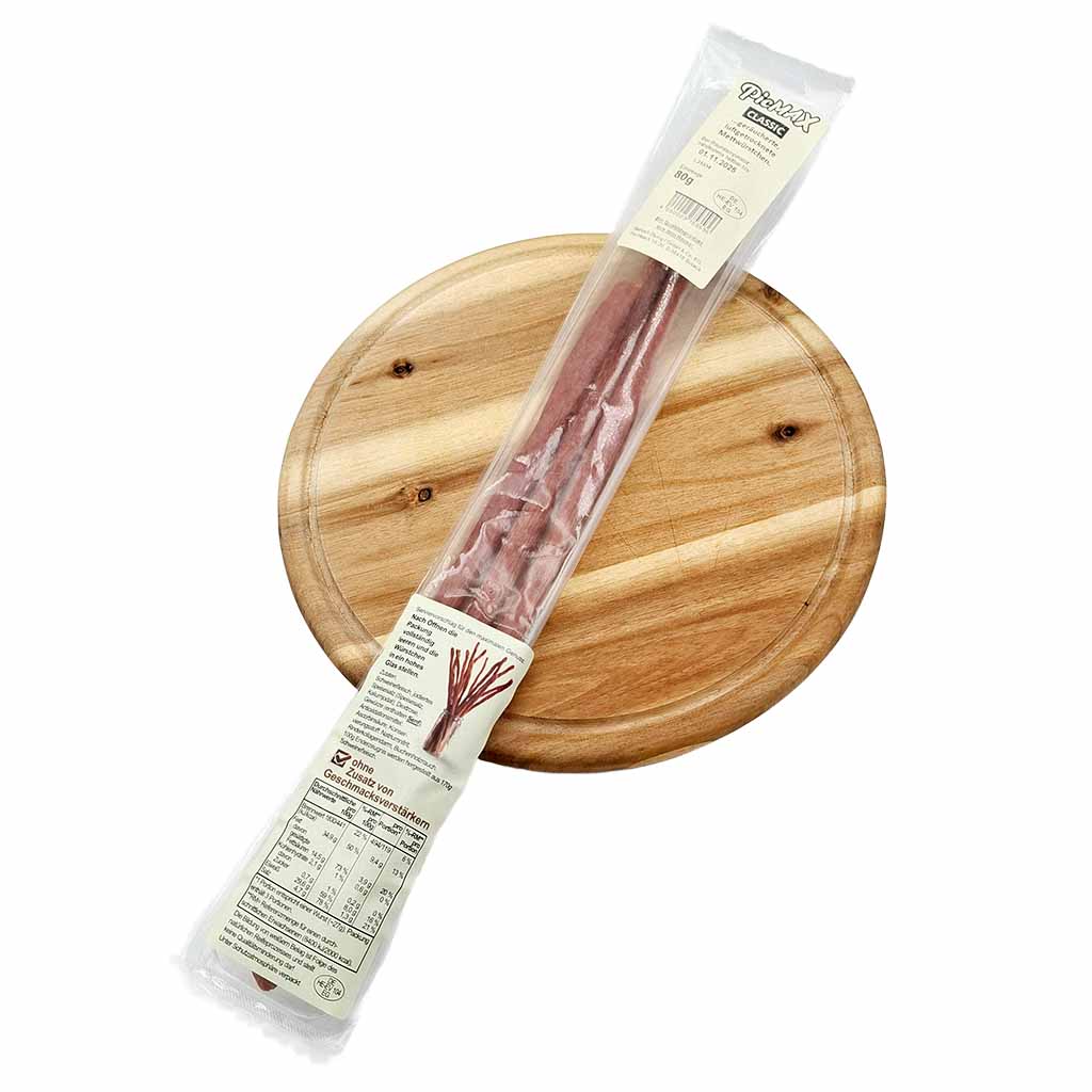 PicMAX Classic geräucherte luftgetrocknete Mettwürstchen 80g MHD 01.11.25