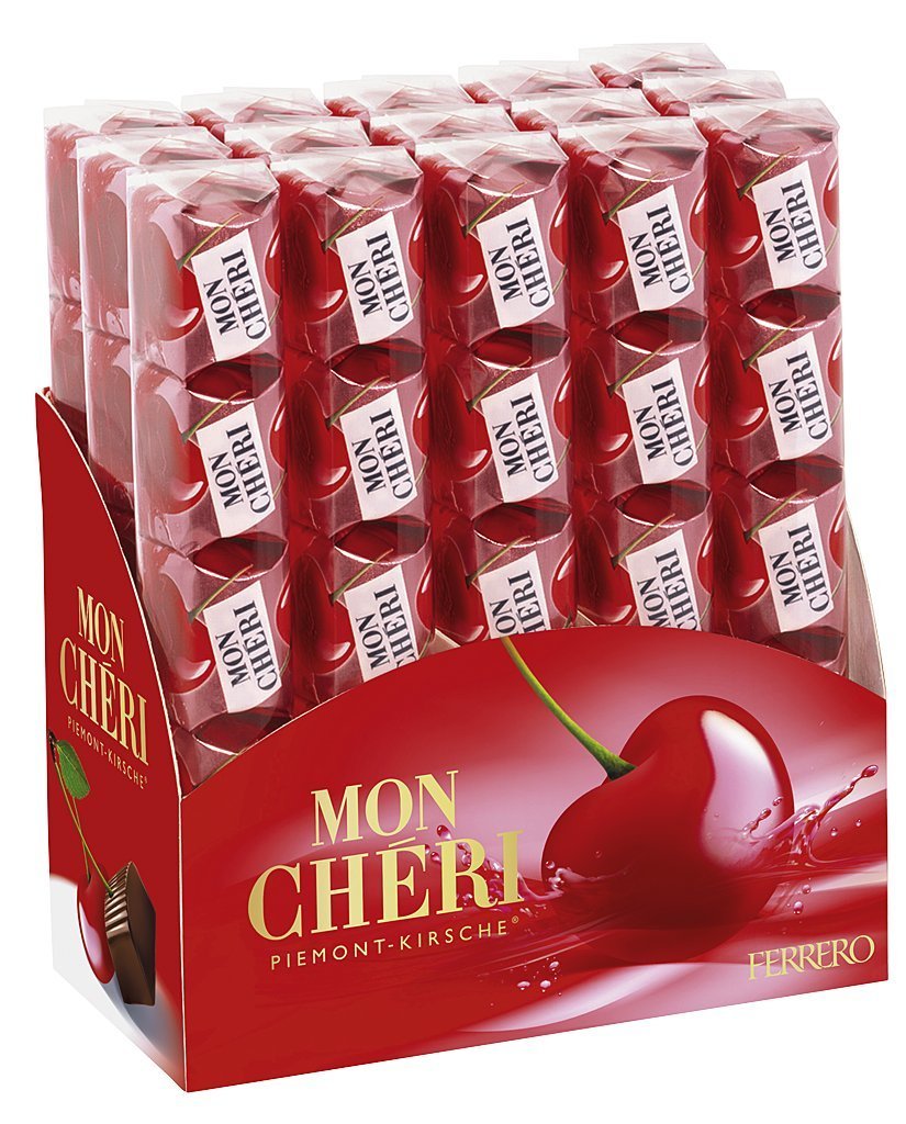Ferrero Mon Cheri 5er Riegel 15x 52g=780g MHD 03.03.26