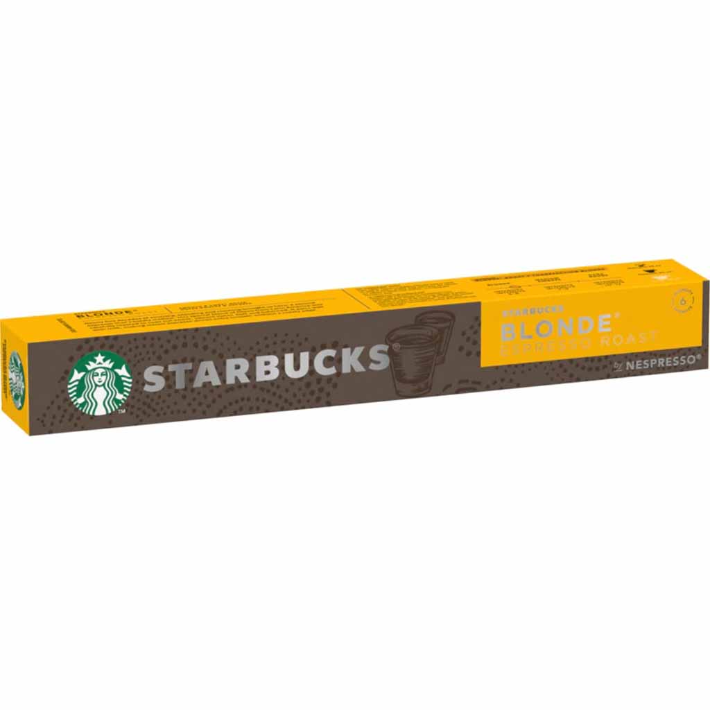 Starbucks NESPRESSO Blonde Espresso Roast 10Tassen 53g MHD 01.02.26