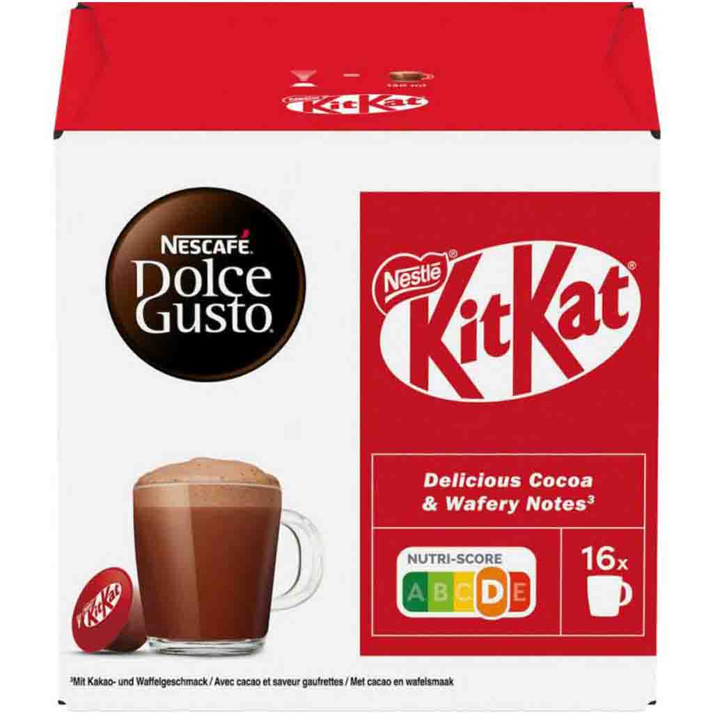 Nescafe Dolce Gusto Kapseln KitKat 16 Kapseln 256g MHD 30.07.26