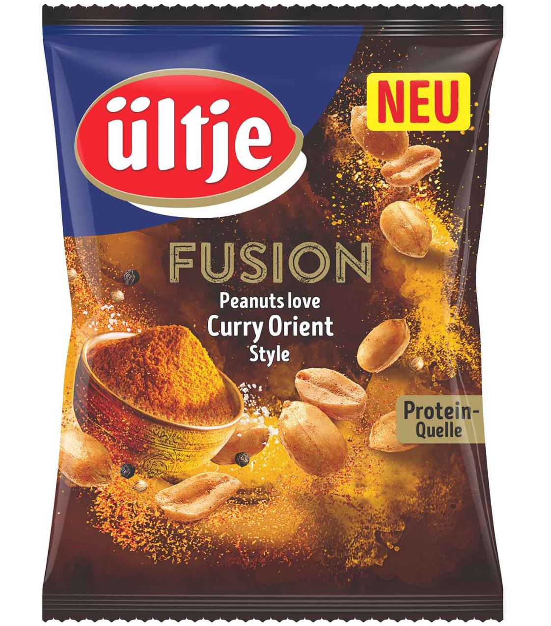 ültje Erdnüsse love Fusion Curry Orient Style MHD 30.04.26
