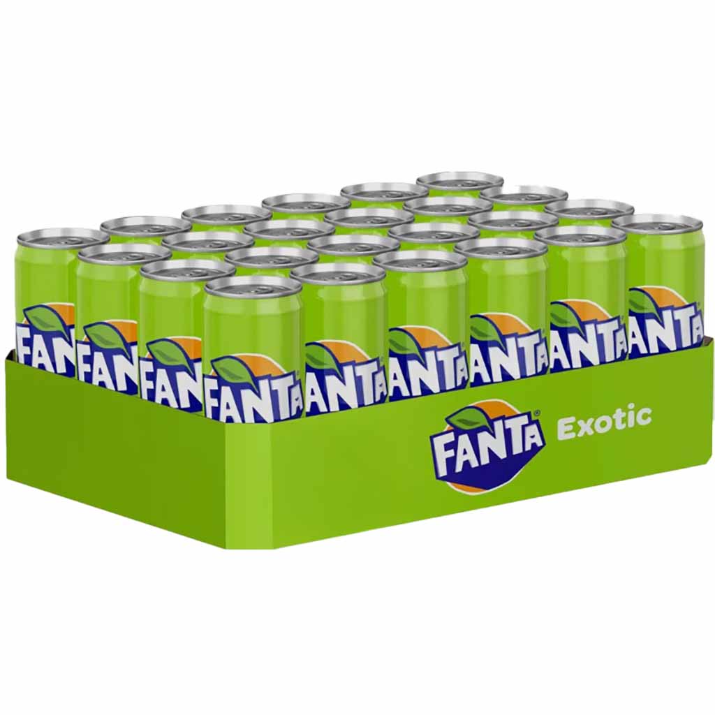 24x Fanta Exotic DOSE á 0,33L=7,92L MHD 30.07.26