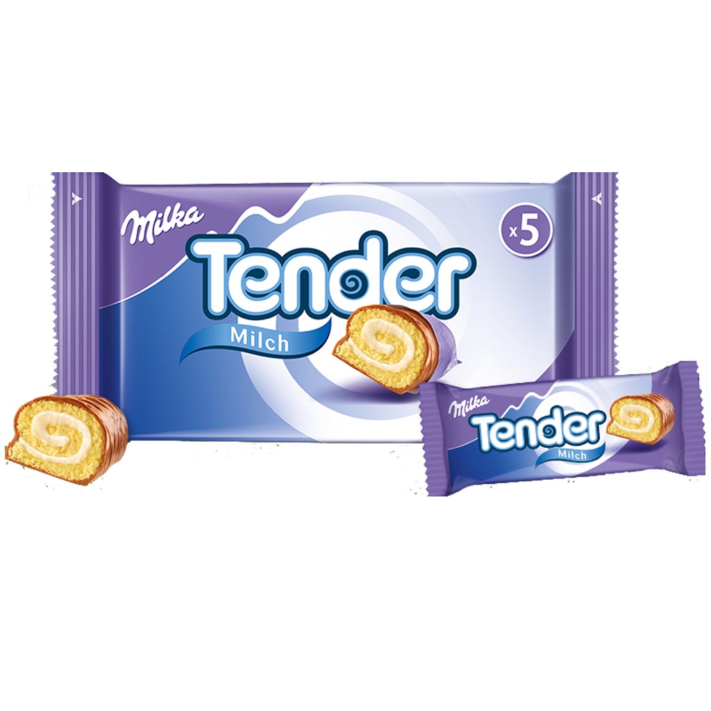 MILKA Tender Milch 5x 37g = 185g