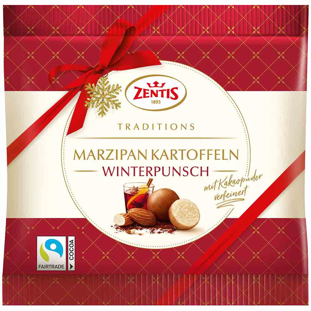 Zenits Marzipan Kartoffeln Winterpunsch 100g MHD 30.04.26
