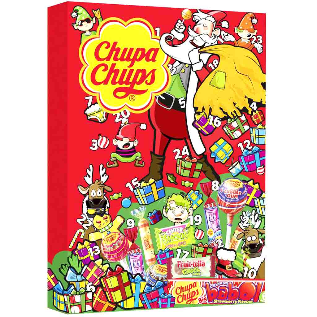 Chupa Chups Adventskalender 210,6g front