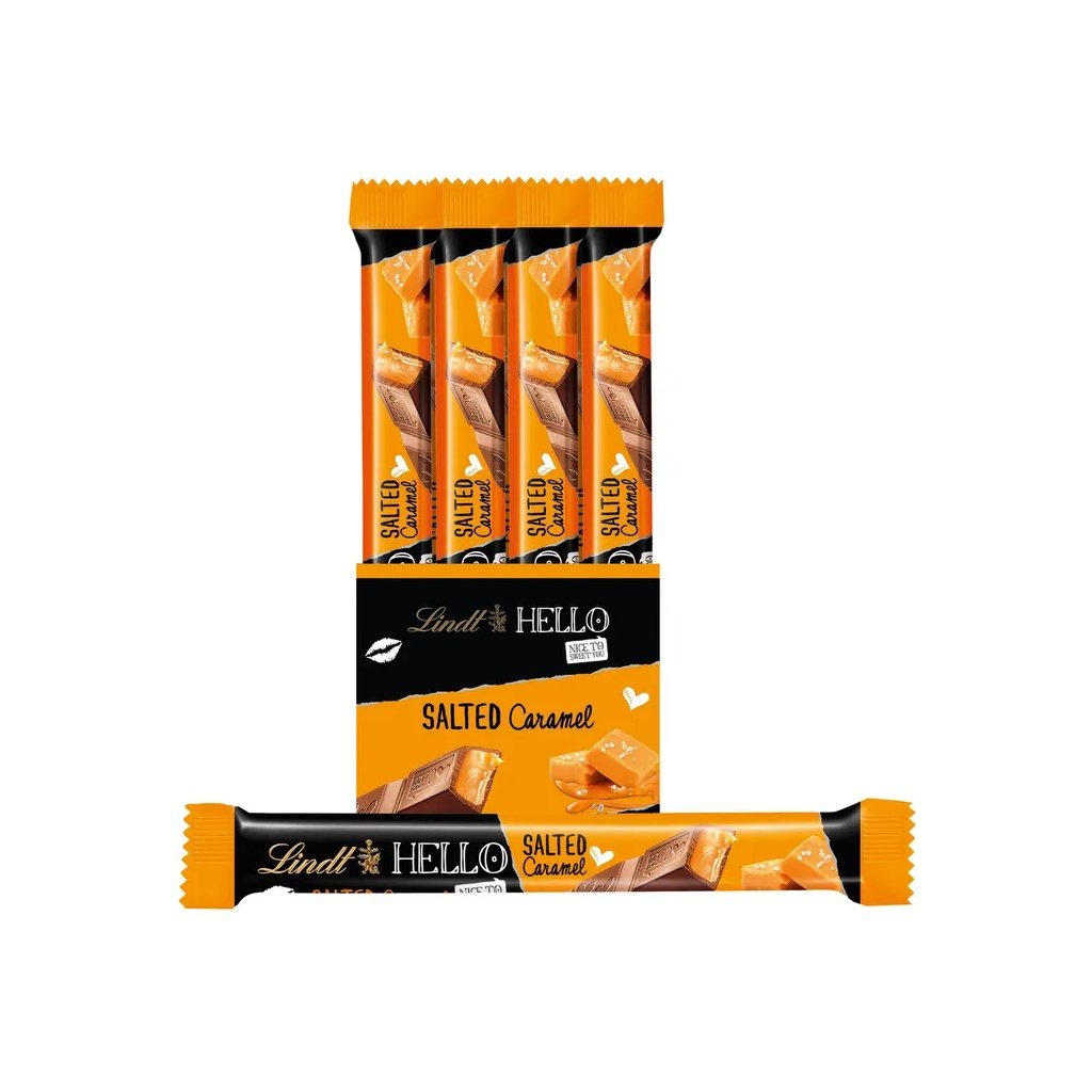 Lindt HELLO Salted Caramel Stick 24x39g=936g MHD 31.07.26