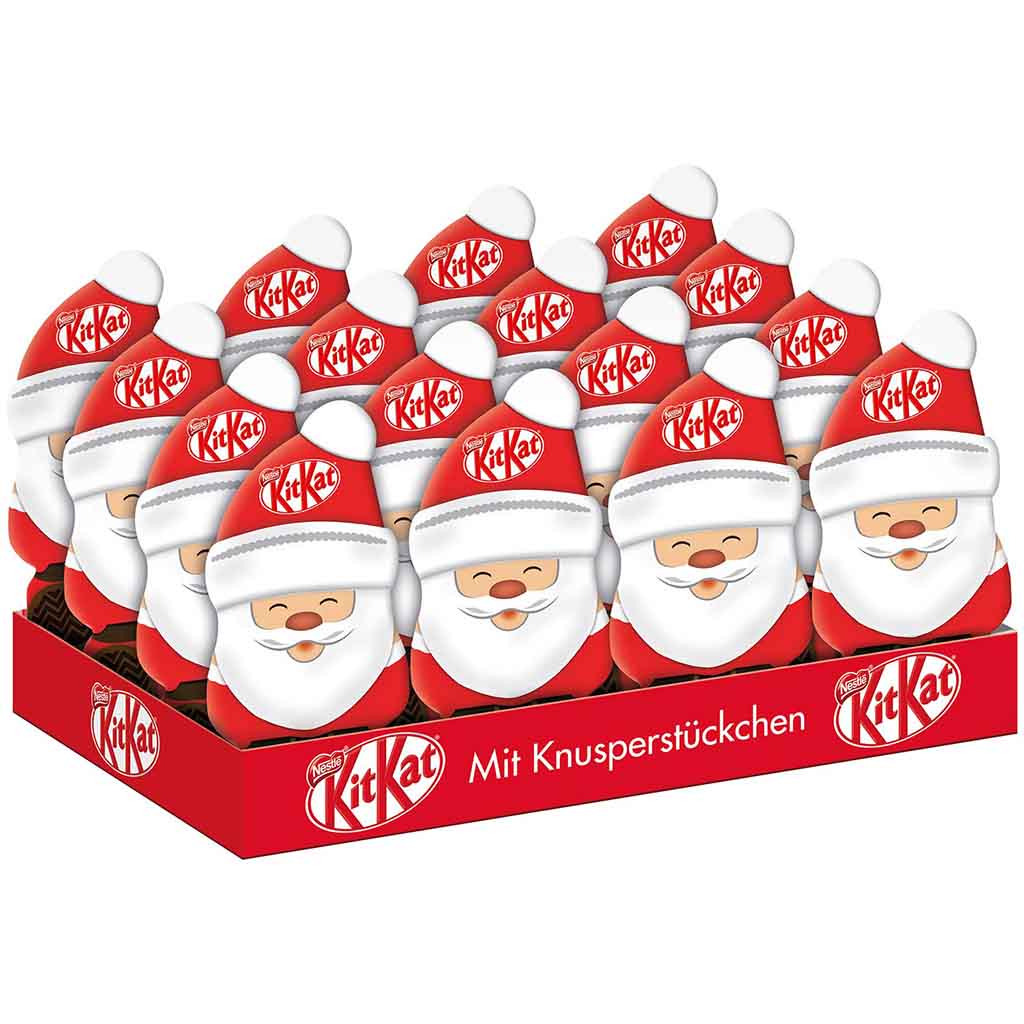 16x KitKat Weihnachtsmann á 85g=1360g MHD 30.06.26