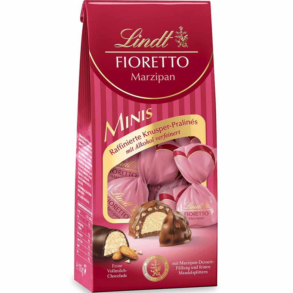 Lindt Fioretto Minis Marzipan 115g MHD 30.04.26