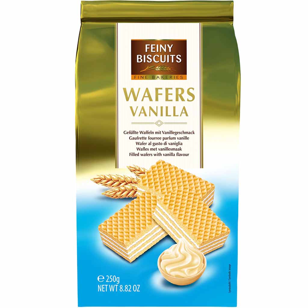Feiny Biscuits Waffeln Vanille 250g MHD 22.09.26