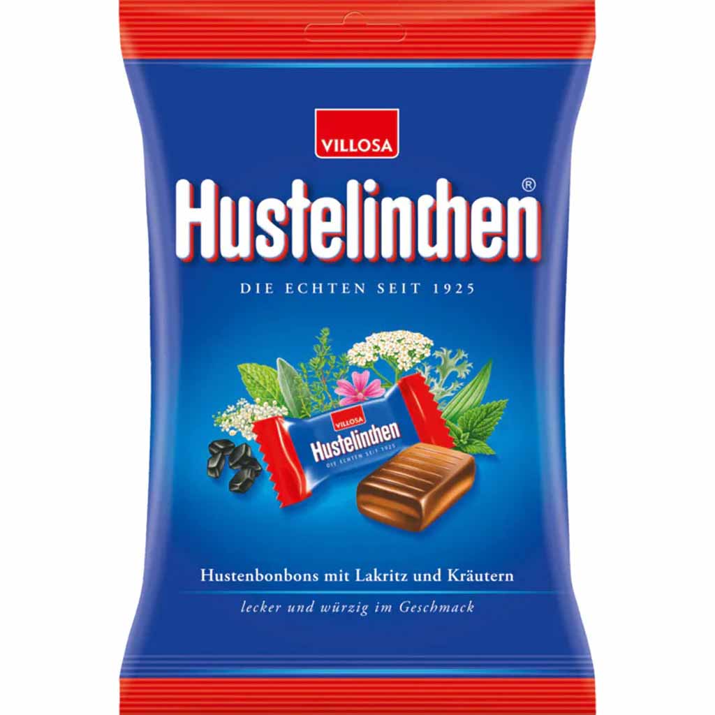 Villosa Hustelinchen Hustenbonbon 150g MHD 30.06.27