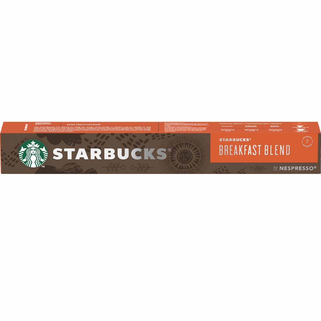 Starbucks NESPRESSO Breakfast Blend 10Tassen 56g MHD 12.11.26